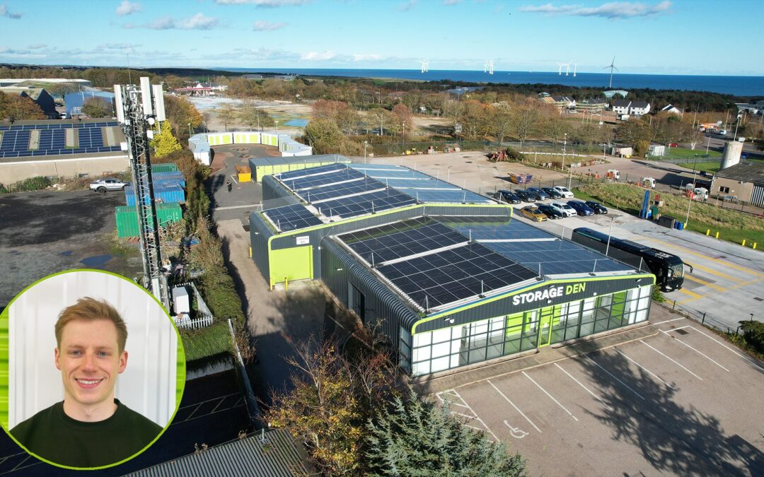 Storage Den Aberdeen Park in Schottland